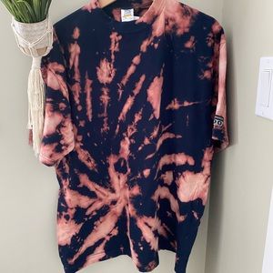 Bleach tie-dye tshirt